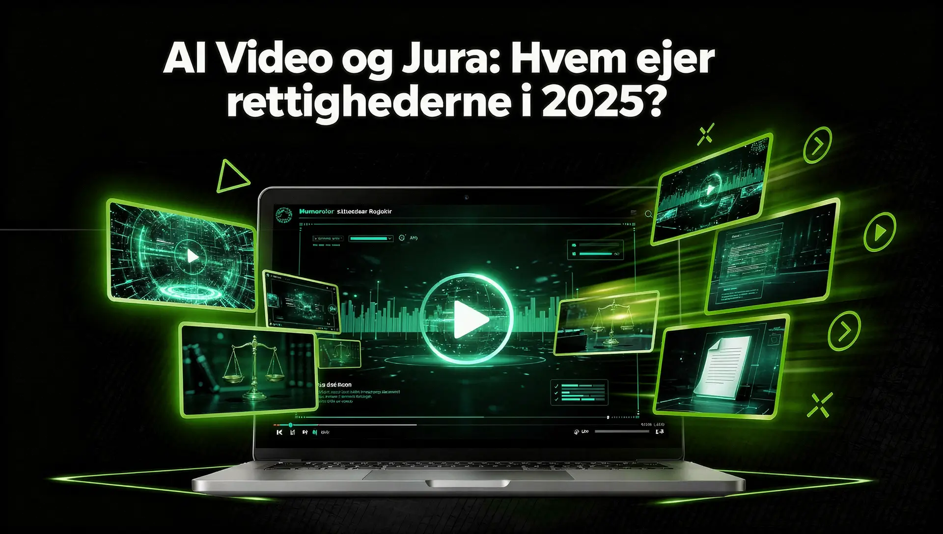 AI Video og Jura: Hvem ejer rettighederne i 2025?